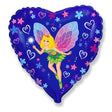 Foil Balloon Lady Butterfly 18 Inch