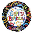 Foil Balloon Let's Celebrate Birthday