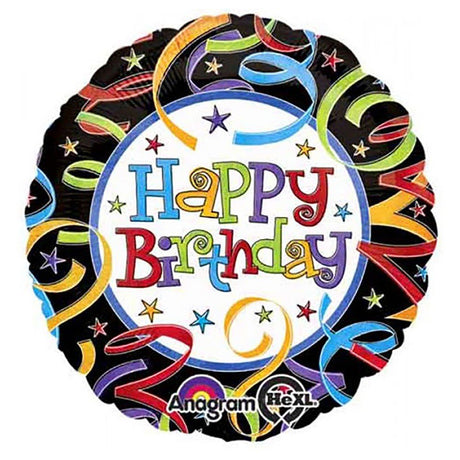 Foil Balloon Let's Celebrate Birthday