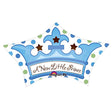Foil Balloon Little Prince Crown