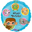 Littlest Pet Shop Birthday Foil Balloon