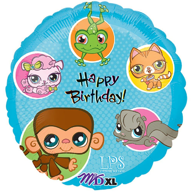 Littlest Pet Shop Birthday Foil Balloon