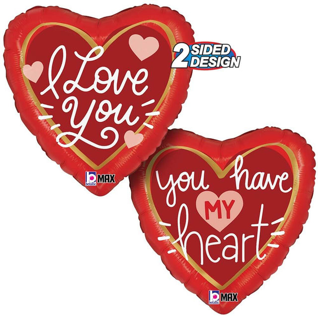 Foil Balloon Love Messages 18 Inch