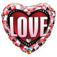 Foil Balloon 18 Inch Love Triangles