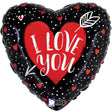 Heart Arrow Foil Balloon