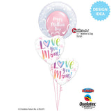Foil Balloon Love You M(Heart)M! 18 Inch