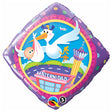 Foil Balloon Maternidad Stork Delivery 18 Inch