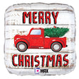 Christmas Truck Foil Balloon