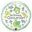 Foil Balloon Mi Primera Comunión Symbols