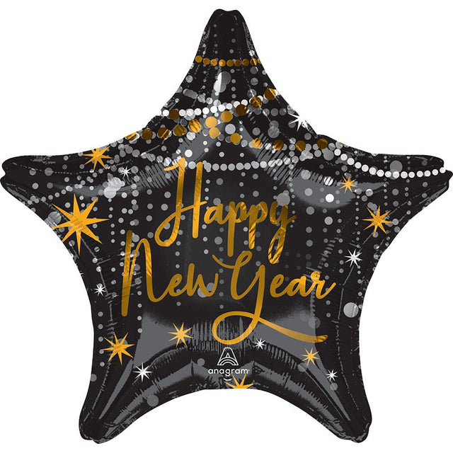 Foil Balloon Midnight Hour 18 Inch