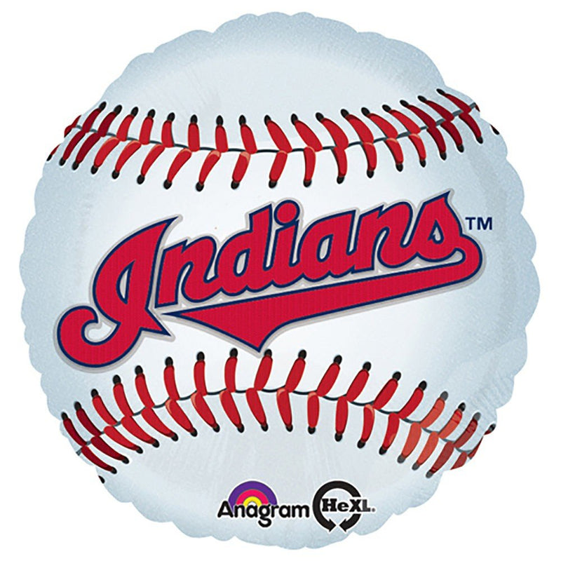 18 Inch MLB Cleveland Indians Foil Balloon