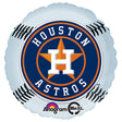 Houston Astros Foil Balloon 18 Inch