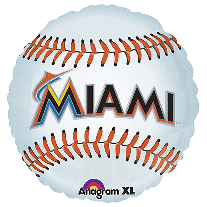 18 Inch MLB Miami Marlins Foil Balloon