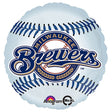 Foil Balloon Milwaukee Brewers 18 Inch