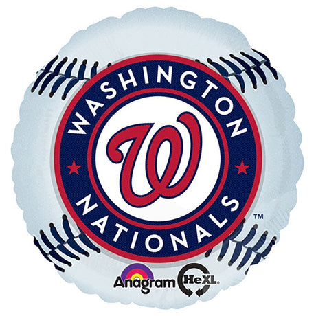 Foil Balloon Washington Nationals 18 Inch