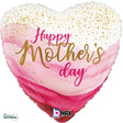 Heart Foil Balloon Mother's Day Pretty Pink