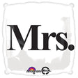 Mrs. Foil Balloon 18 Inch Wedding