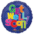18 Inch Get Well Foil Balloon