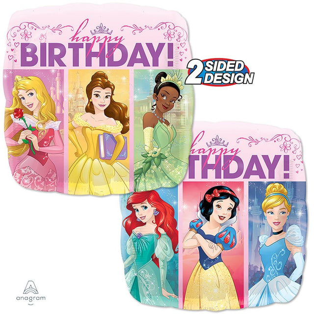 Foil Balloon Multi-Princess Dream Big Happy Birthday