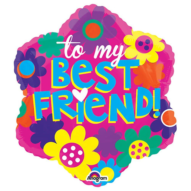 Foil Balloon My Best Friend 18 Inch