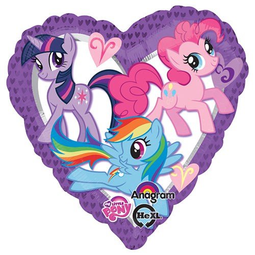 My Little Pony Heart Foil Balloon