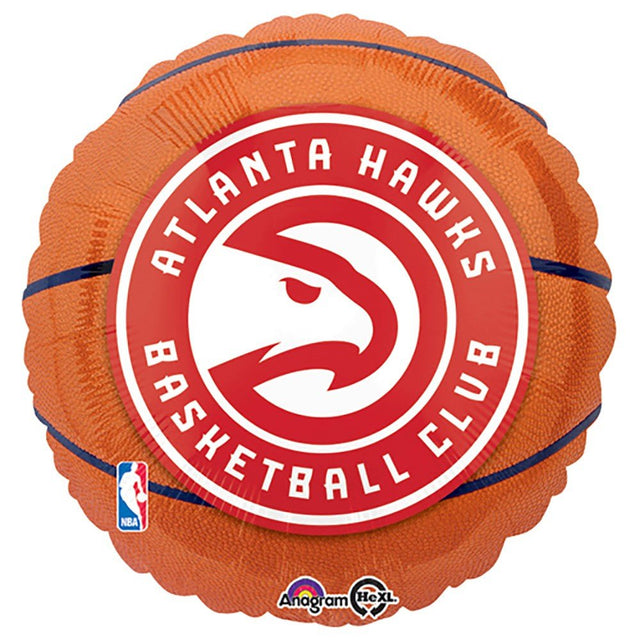Atlanta Hawks Basketball Foil Balloon