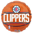 18 Inch NBA LA Clippers Basketball Foil Balloon