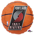 NBA Portland Trail Blazers Basketball Foil Balloon