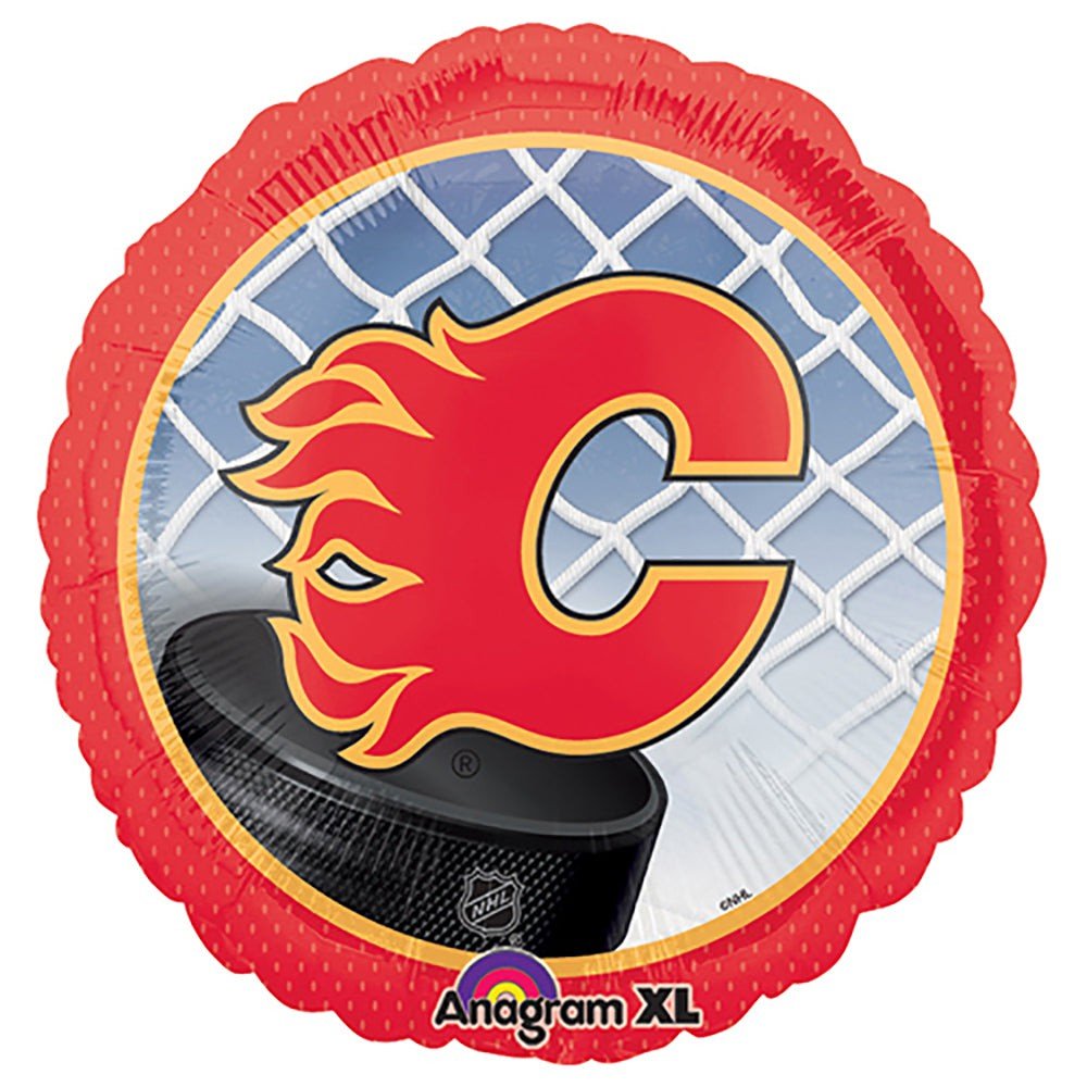Foil Balloon Calgary Flames Team 18 Inch