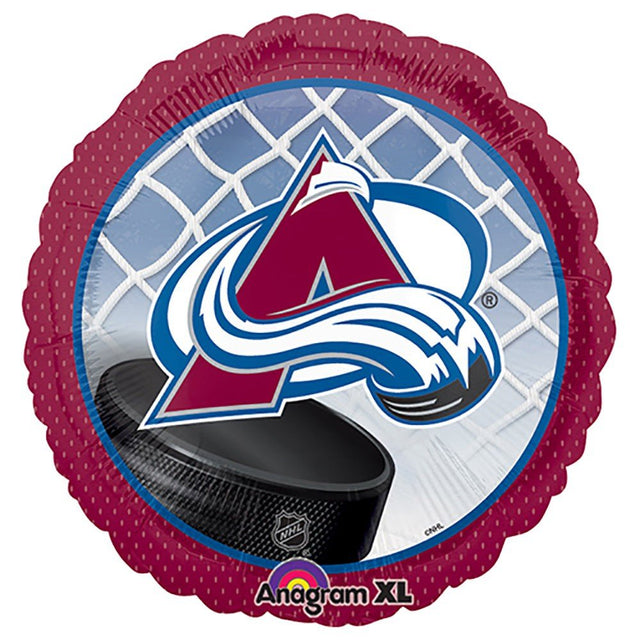 Foil Balloon Colorado Avalanche 18 Inch