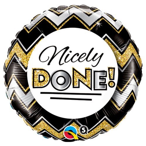 Foil Balloon Nicely Done Chevron Patterns 18 Inch