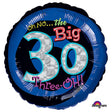 Foil Balloon 30th Birthday Packaged