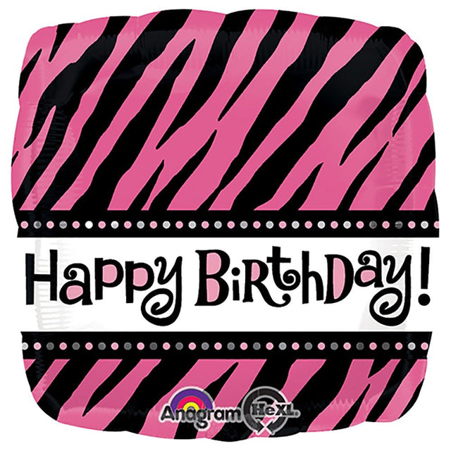 Foil Balloon 18 Inch Oh So Fabulous B'Day