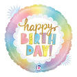 Foil Balloon Girls Opal Birthday 18 Inch