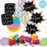 Foil Balloon Opal Hello New Year 18 Inch