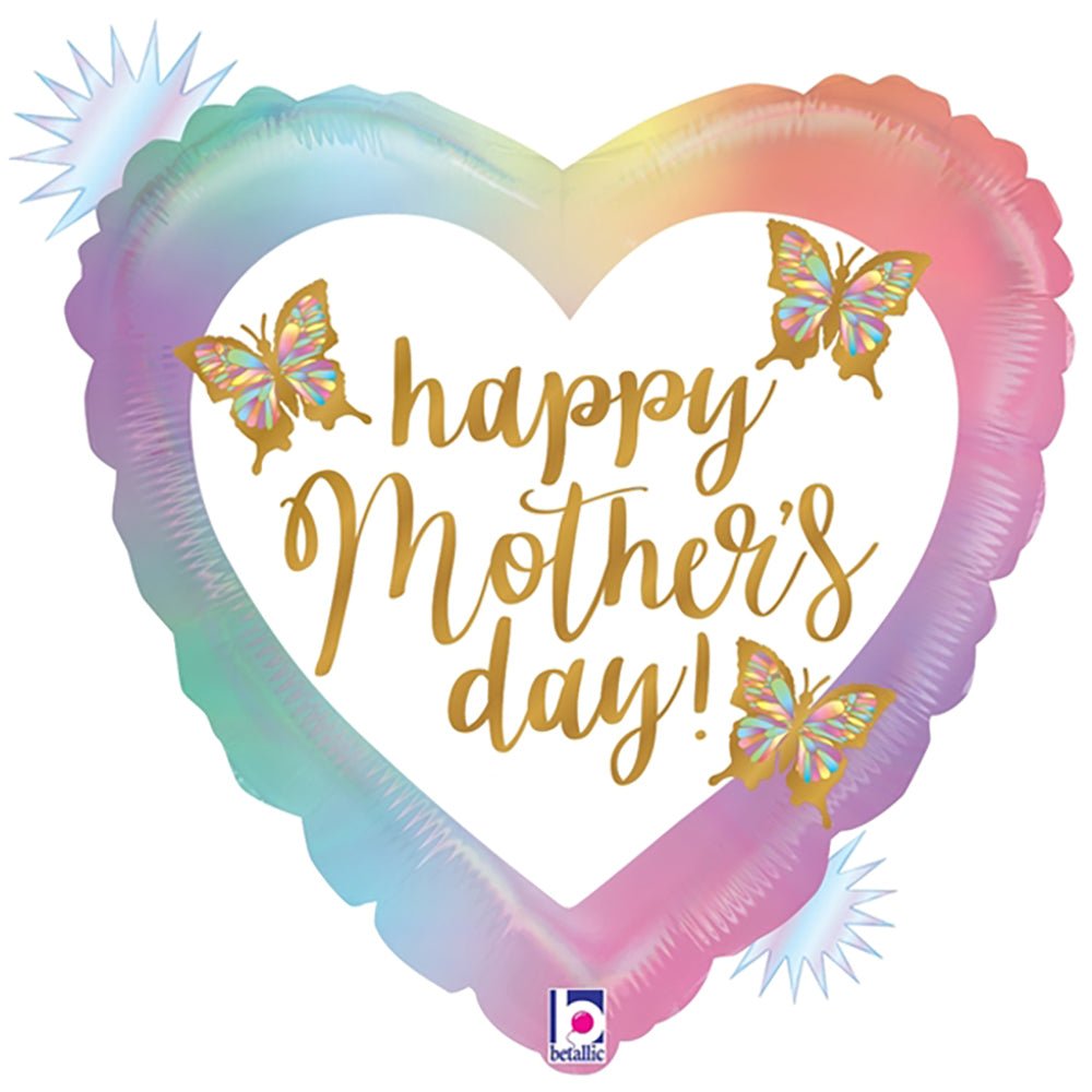 Mother's Day Butterflies Foil Balloon