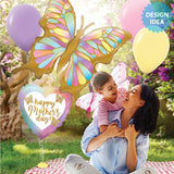 Mother's Day Butterflies Foil Balloon
