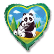 Pandas Foil Balloon 18 Inch