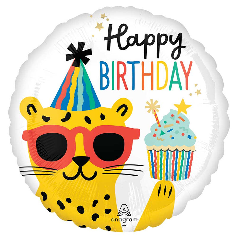 Foil Balloon Party Animal Happy Birthday