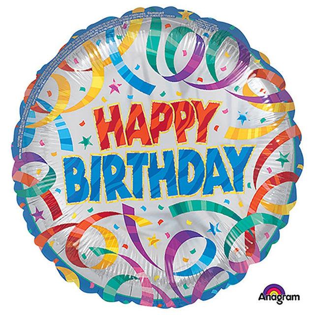 Foil Balloon Girls Birthday Party Streamers 18 Inch