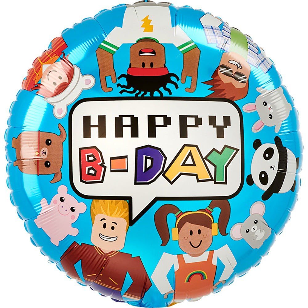 Foil Balloon Party Town 18 Inch