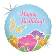 Foil Balloon Pastel Butterfly Birthday