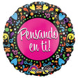 18 Inch Spanish Thinking of You Foil Balloon