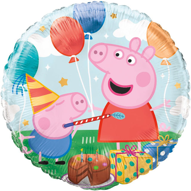 Peppa Pig Foil Balloon 18 Inch