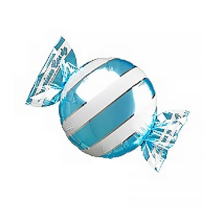 Foil Balloon Peppermint Candy 18 Inch