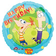 Foil Balloon Phineas and Ferb Birthday