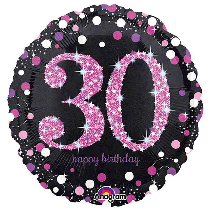 Foil Balloon Pink Celebration 30