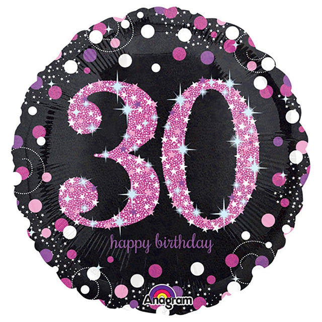Foil Balloon Pink Celebration 30