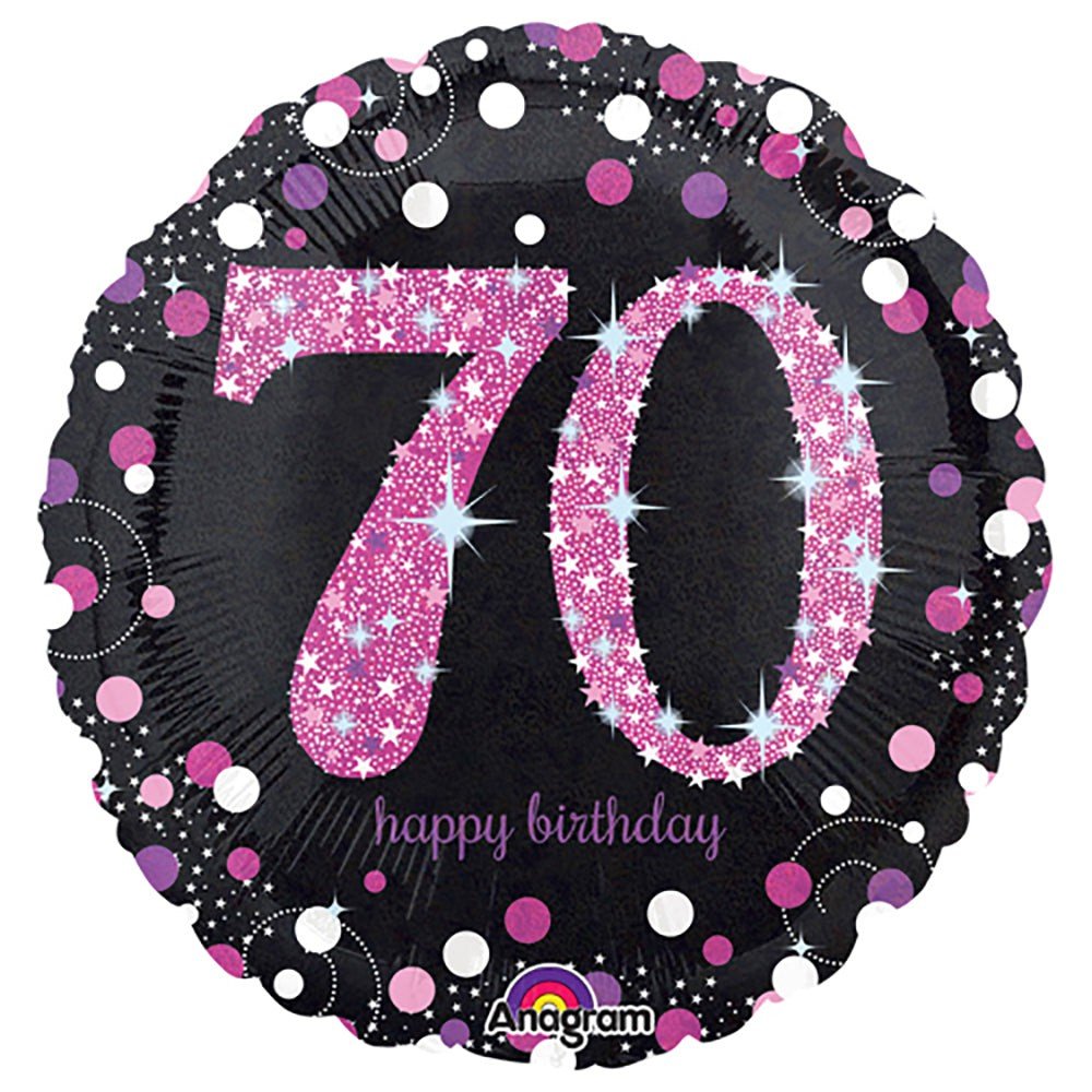Foil Balloon Pink Celebration 70