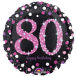 Foil Balloon Pink Celebration 80